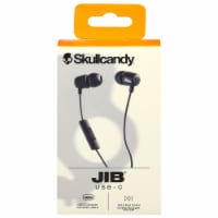 Skullcandy Jib with Mic Wired Earbuds USB-C Black Perspective: Main