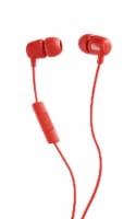 Skullcandy Jib with Microphone Wired Earbuds - USB-C Red Perspective: Main