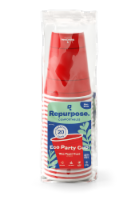 Repurpose Compostable Red Party Cups Perspective: Main
