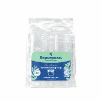Repurpose® Compostable Stemless Cup (12oz) Perspective: Main