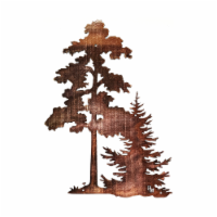 Rustic Metalz - Oak Tree Wall Art, Large Woodland Wall Decor for Log Cabin Homes