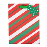 Seasonal Celebrations Bias Stripe Gift Bag Perspective: Main
