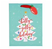 Seasonal Celebrations Holly Jolly Tree Value Cub Gift Bag Perspective: Main