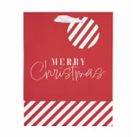Seasonal Celebrations Merry Christmas Value Cub Gift Bag Perspective: Main
