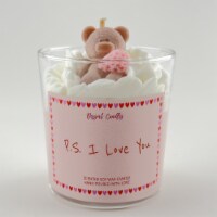 Dessert Candles Valentine's Jar Candle P.S. I Love You Perspective: Main