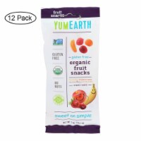 Yumearth Organics - Organic Fruit Snack - 4 Flavors - Case of 12 - 2 oz.
