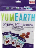 Yum Earth Organics Fruit Snacks Family Share Bag Perspective: Main
