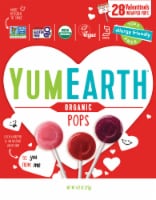 YumEarth® Organic Valentine Lollipops Perspective: Main