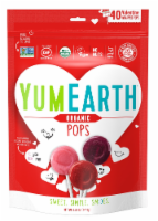 Yum Earth® Organic Valentine Pops Candy Perspective: Main