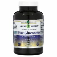 Amazing Nutrition® Amazing Formulas™ Zinc Gluconate Dietart Supplement Tablets 50mg Perspective: Main