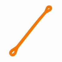 Jersey Dog 3711-OR The Perfect Tug Toy, Orange