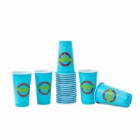 DC Comics Wonder Woman Logo 18oz Disposable Plastic Party Cups | 20 Pack