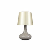 Simple Designs Mosaic Genie Table Lamp Champagne LT3039-CHA