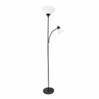 Simple Designs Incandescent Floor Lamp Black (LF2000-BLK) RAG2637373