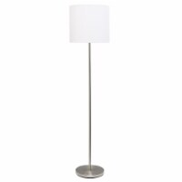 Simple Designs Incandescent Floor Lamp White (LF2004-WHT) RAG2637367
