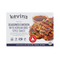 Kevin's Natural Foods Seasoned Chicken With Korean BBQ-Style Sauce Perspective: Main