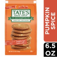 Tate's Bake Shop Pumpkin Spice Cookies With White Chocolate Chips Limited Edition Perspective: Main