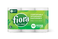 Fiora® Soft and Strong Double Roll 2-Ply Bath Tissue
