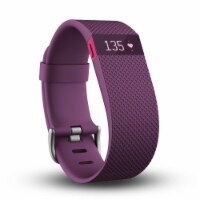 Fitbit FB405PML Charge HR Wireless Activity Wristband, Plum, Large Perspective: Main