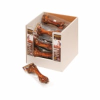 Savory Prime 8489437 12 in. Butcher Bones Smoked Ham Grain Free Treats for Dog - Case of 24