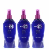 It's A 10 It's A 10 Miracle Leave-In Product 10Oz 3 Pack Hair Treatment For All Hair Types Perspective: Main
