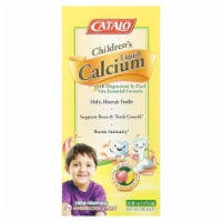 Catalo Naturals Children's Liquid Calcium with Magnesium & Zinc Peach and Mango - 16 fl
