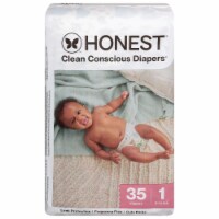 The Honest® Company Clean Conscious Diapers™ Pandas Diapers Size 1 (8-14 lbs) Perspective: Main