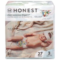 The Honest Company Clean Conscious Diapers Cactus Cuties Diapers Size 3 (16-28 lbs)