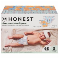 The Honest Company® Clean Conscious Diapers Classic Stripes + Feeling Nauti  Size 3 (16-28 lbs)
