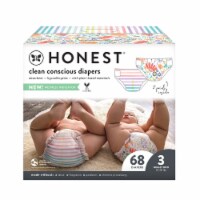 The Honest Company Clean Conscious Diapers Wild Thang + Flower Power Size 3 (16-28 lbs)