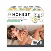 The Honest Company Clean Conscious Diapers So Delish and All The Letters Size 5 (27+ lbs)