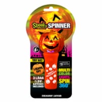 Magic Seasons Spooky Spinners Pumpkin - Orange/White Perspective: Main