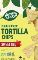 Heaven & Earth Sweet BBQ Grain Free Tortilla Chips Perspective: Main