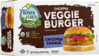 Heaven & Earth Chickpea Charge Veggie Burger Perspective: Main