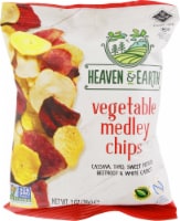 Heaven & Earth Vegetable Medley Chips Perspective: Main