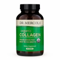 Mercola Organic Collagen from Grass Fed Beef Bone Broth Supplement Tablets