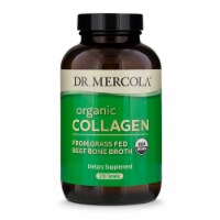 Mercola Organic Collagen from Grass Fed Beef Bone Broth Supplement Tablets