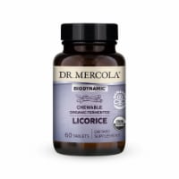 Dr. Mercola® Biodynamic® Organice Fermented Chewable Licorice