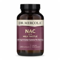 Dr. Mercola® NAC With Milk Thistle Capsules 500mg