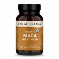 Dr. Mercola® Organic Maca Gelatinized Capsules