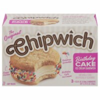 Chipwich® Birthday Cake Ice Cream Sandwich Perspective: Main