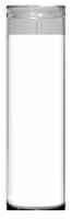 St. Jude Candle Company White Unscented Wax Candle