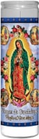 St. Jude Candle Company Apparitions of the Virgin of Guadalupe Glass Jar Candle - White