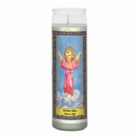 Eternalux Divine Child Unscented Glass Jar Candle - White