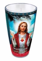 St. Jude Candle Company Sacred Heart of Jesus Drinking Glass Candle