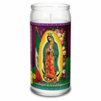 St Jude Candle Company Virgen de Guadalupe Jumbo Unscented Candle Perspective: Main