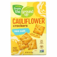 From The Ground Up™ Sea Salt Cauliflower Crackers