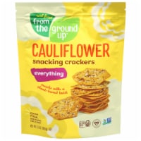 From The Ground Up® Cauliflower Everything Snacking Crackers