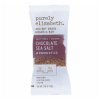 Purely Elizabeth - Bar A/g Chocolate Sslt+pro - Case of 70 - 1.06 OZ