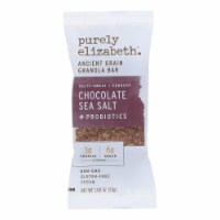 Purely Elizabeth - Bar A/g Chocolate Sslt+pro - Case of 70 - 1.06 OZ